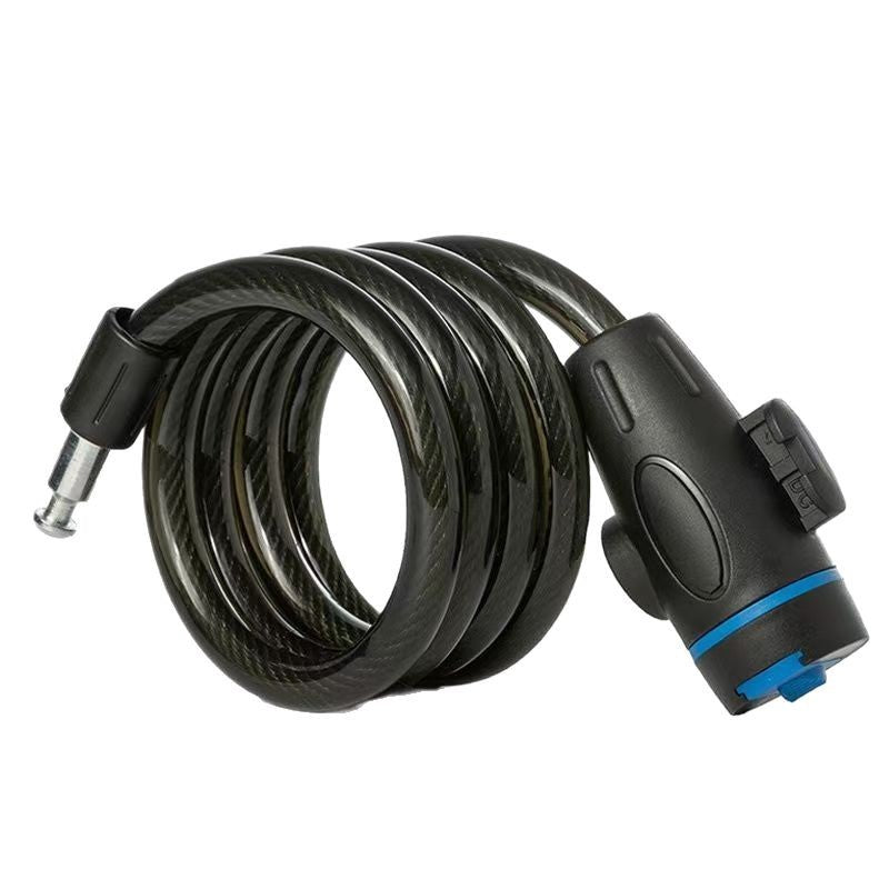 Bicycle steel cable lock
