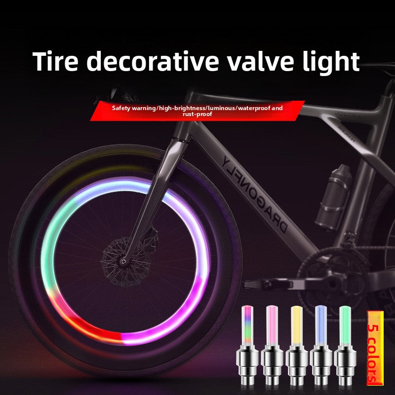 Bicycle Valve Light