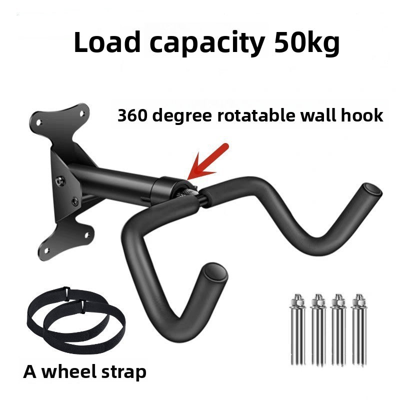 Bicycle wall hook