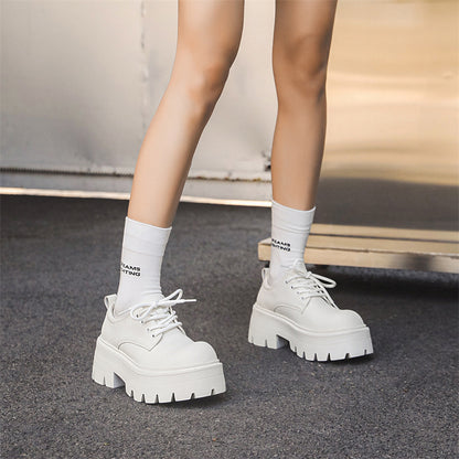 Big Head Leather Shoes