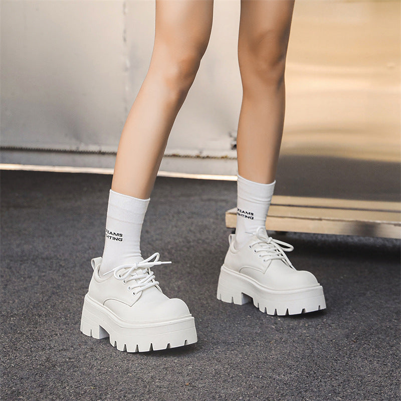 Big Head Leather Shoes