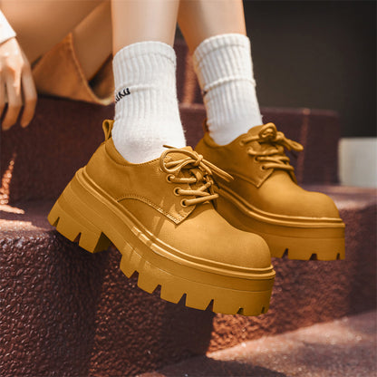 Big Head Leather Shoes