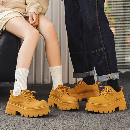 Big Head Leather Shoes