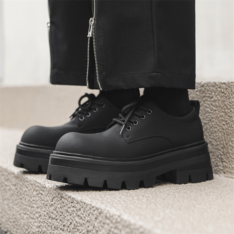 Big Head Leather Shoes