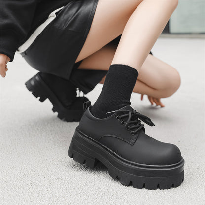 Big Head Leather Shoes
