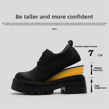Big Head Leather Shoes
