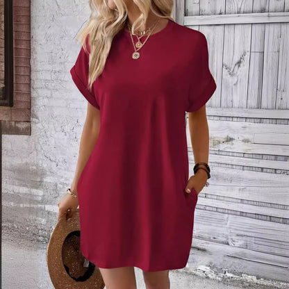 Big size batwing dress
