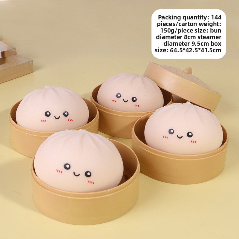 Big steamed stuffed bun pinching music