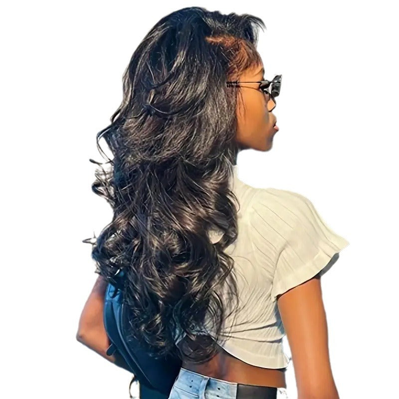Big wave hairpiece headband