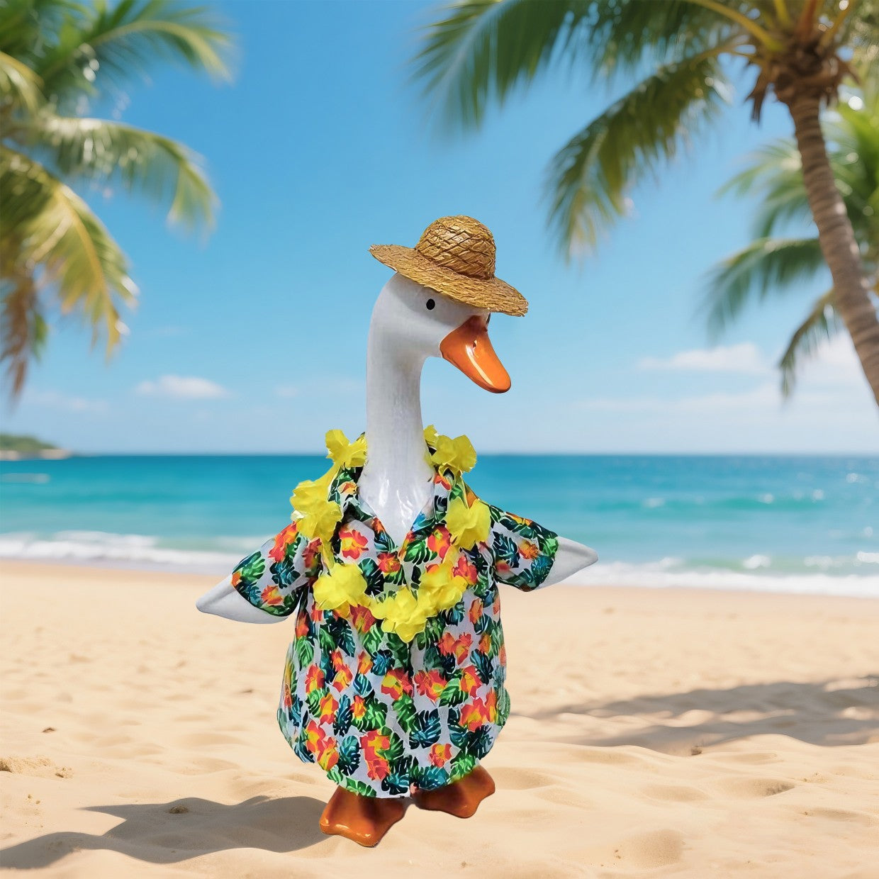Big White Goose Costume Holiday Set
