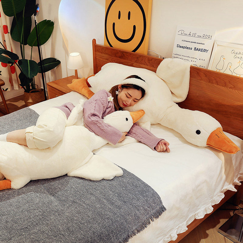 Big White Goose Pillow
