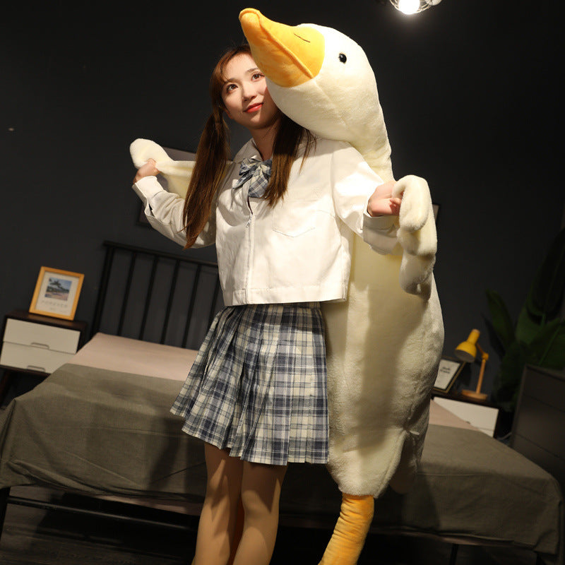 Big White Goose Plush Toy Doll