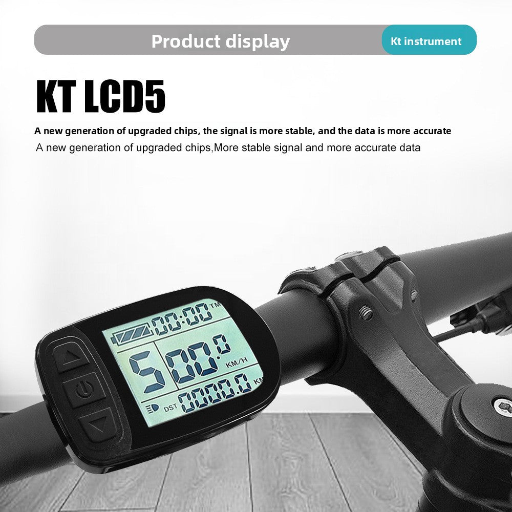 Bike Pedal Conversion LCD Meter