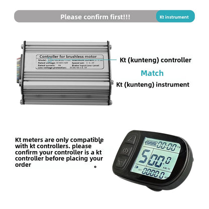 Bike Pedal Conversion LCD Meter