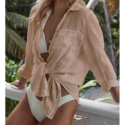 Bikini sunscreen shirt
