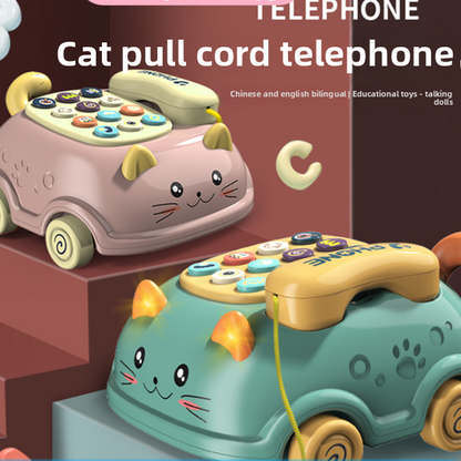 Bilingual cat telephone