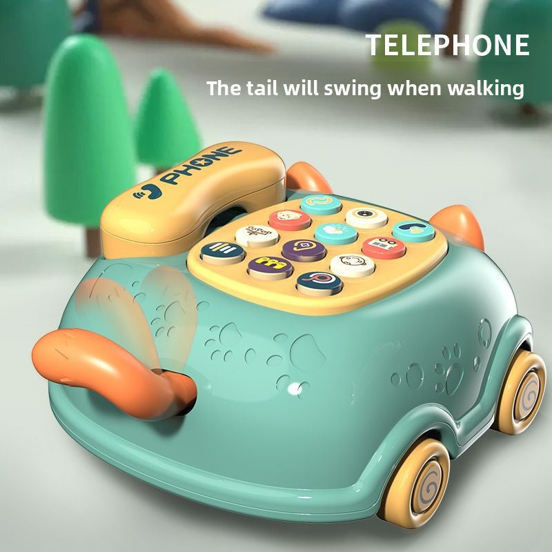 Bilingual cat telephone