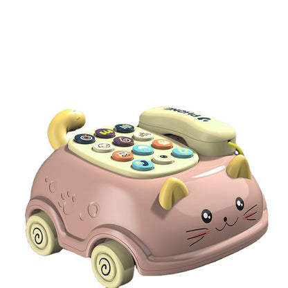 Bilingual cat telephone