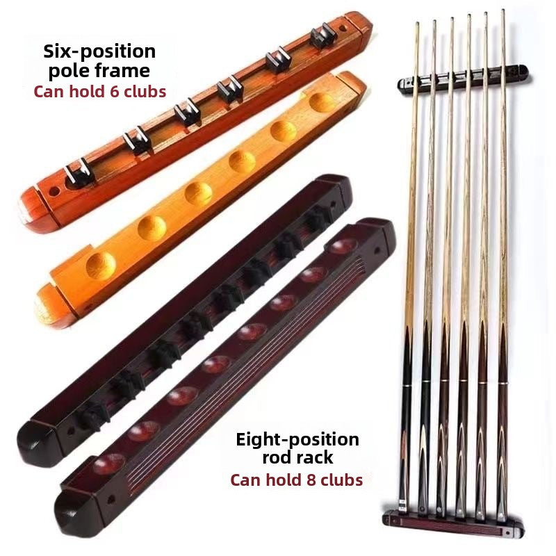 Billiard cue rack
