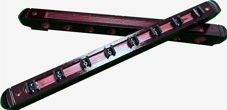 Billiard cue rack