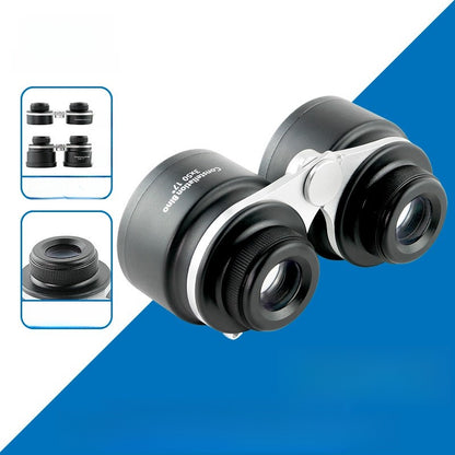 Binocular star-gazing telescope