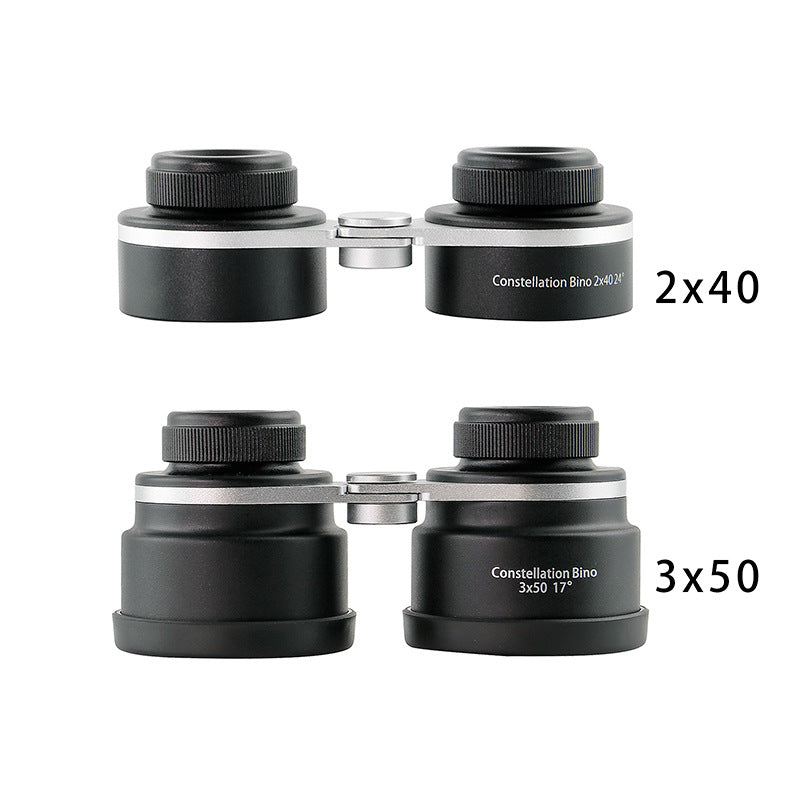 Binocular star-gazing telescope