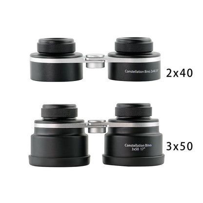 Binocular star-gazing telescope