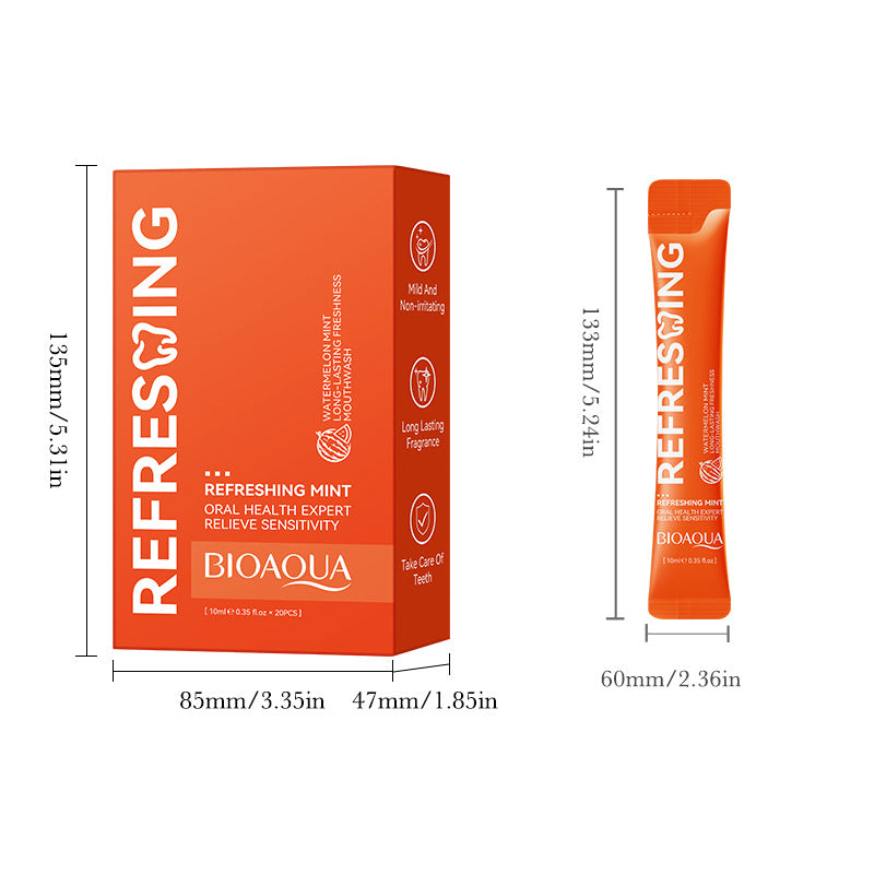 Bioaoua Fresh Mouthwash Portable Oral Rinse