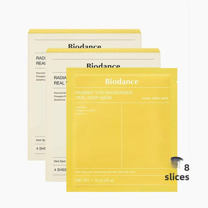 Biodance Collagen Deep Mask Tightens Pores, Brightens Skin Tone, Hydrates, Moisturizes, Fades Fine Lines and Soothes