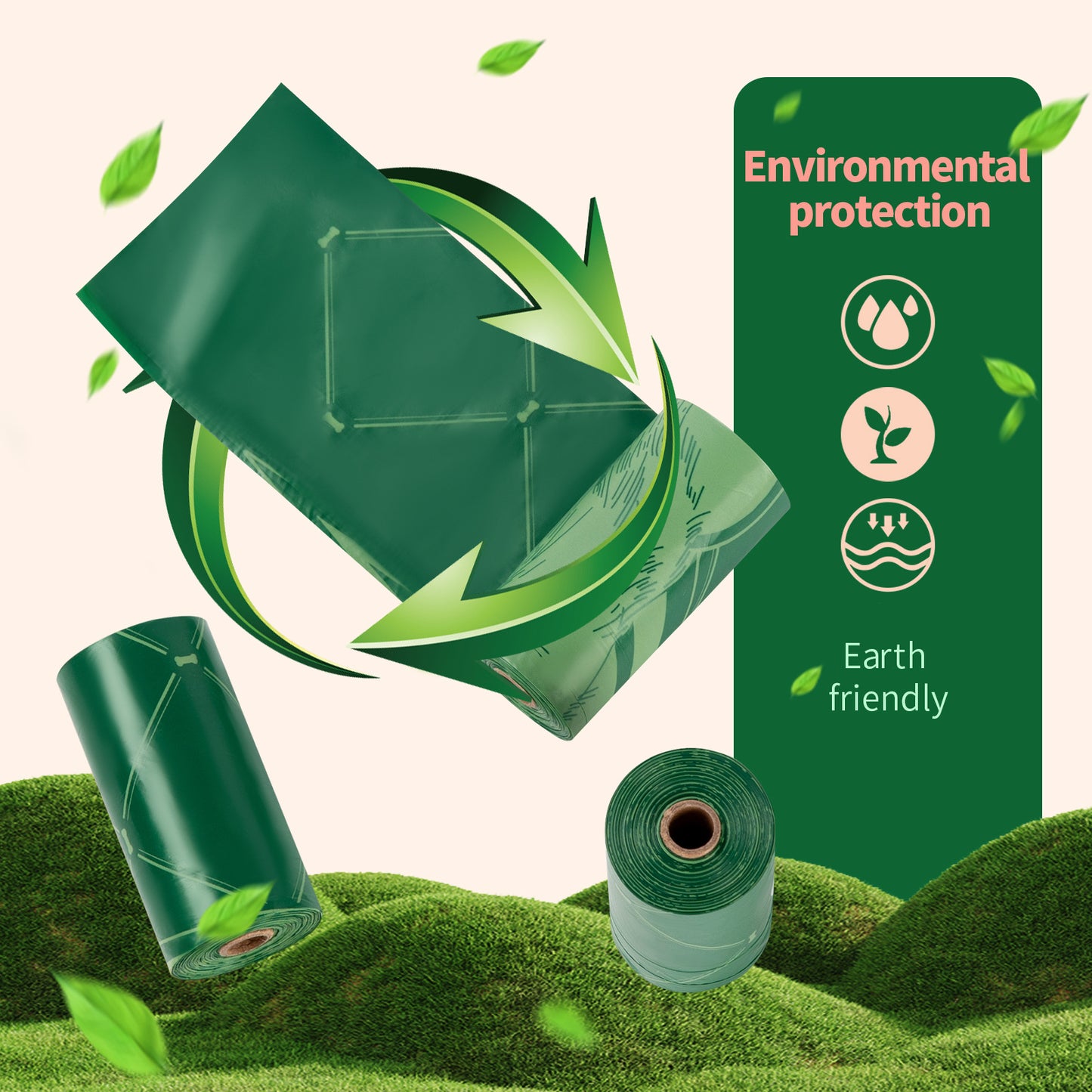 Biodegradable garbage bags
