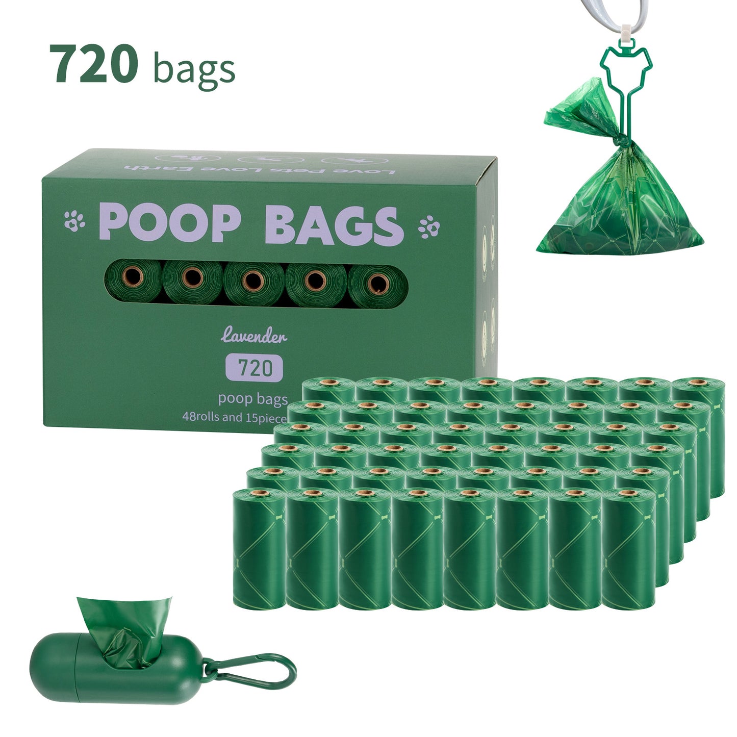 Biodegradable garbage bags