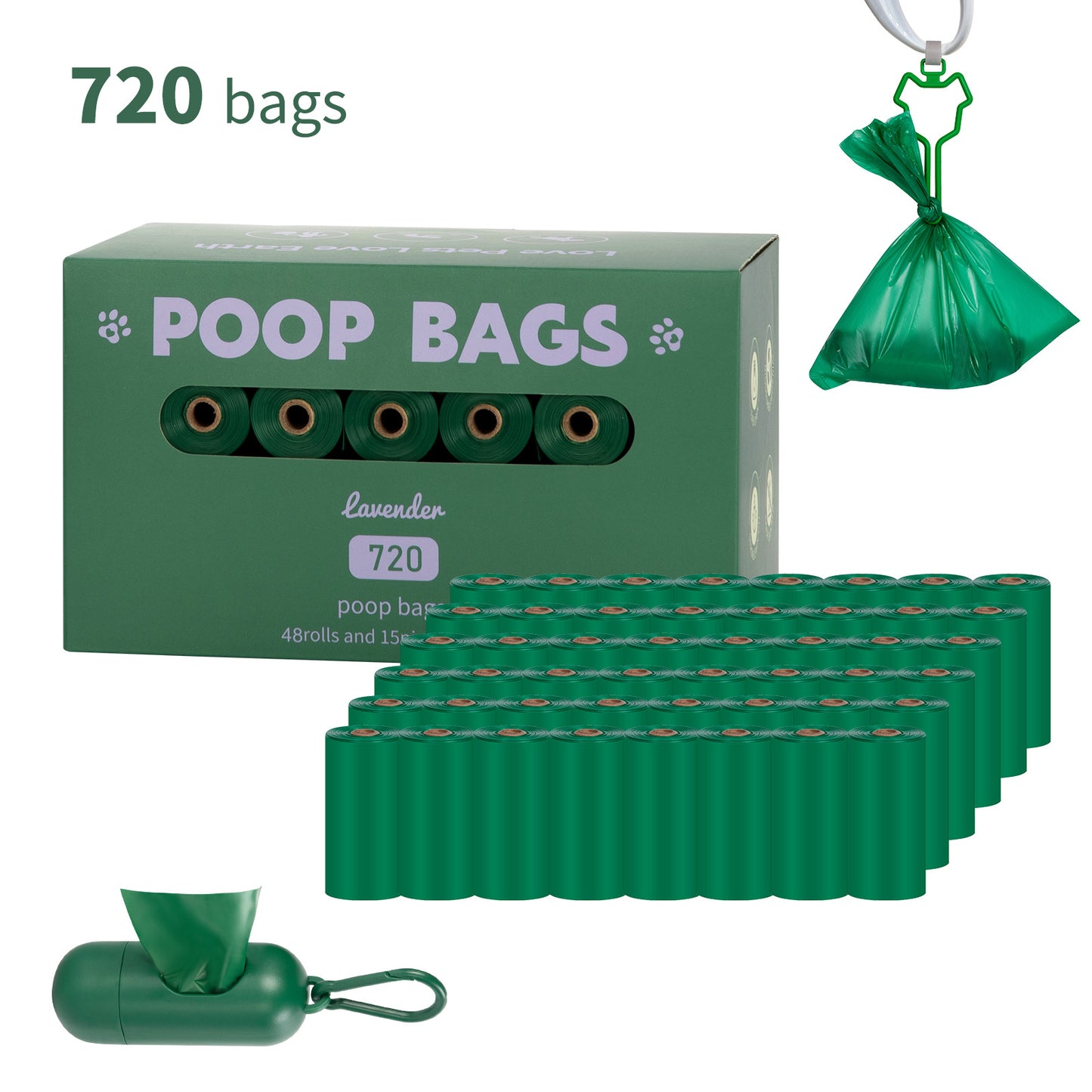 Biodegradable garbage bags