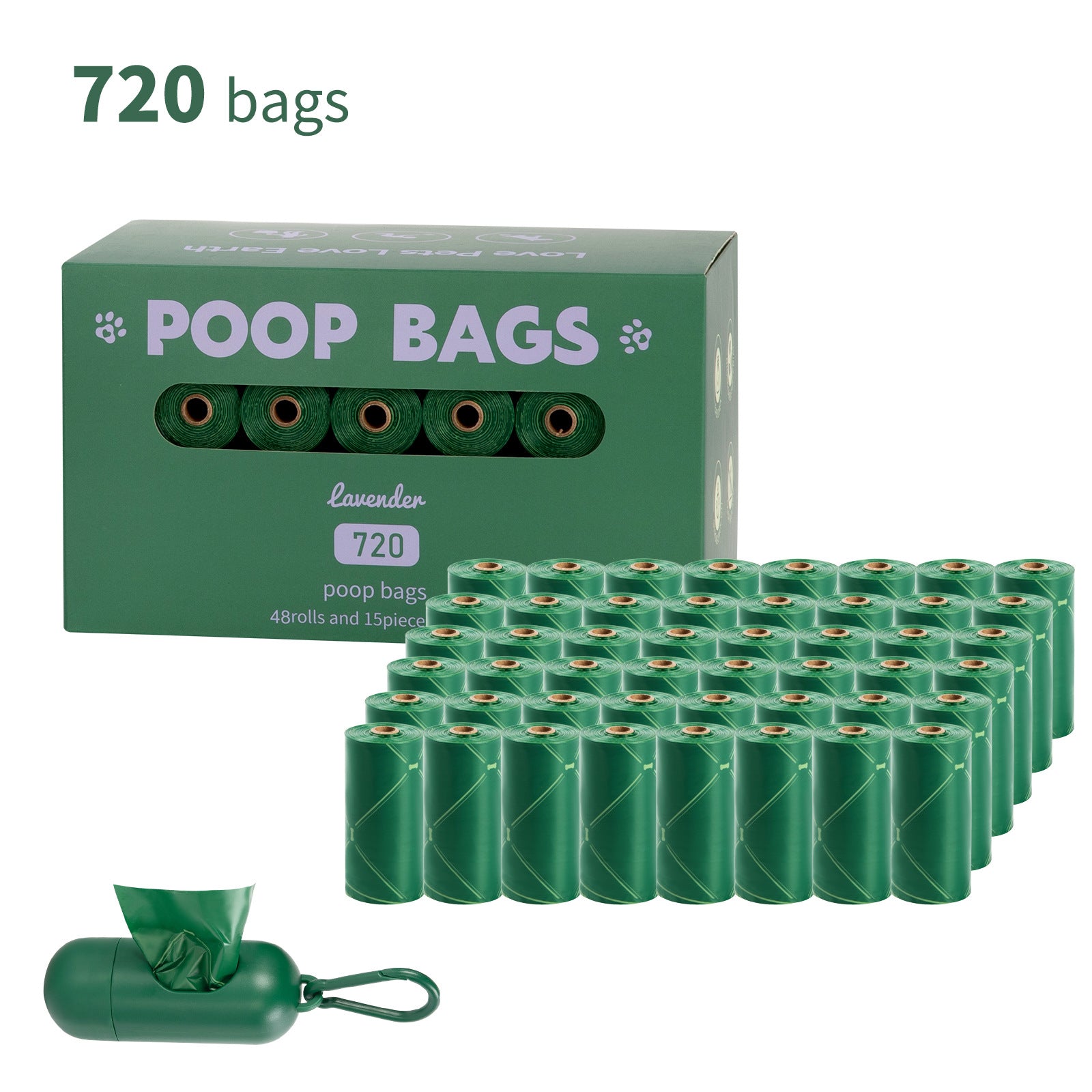 Biodegradable garbage bags
