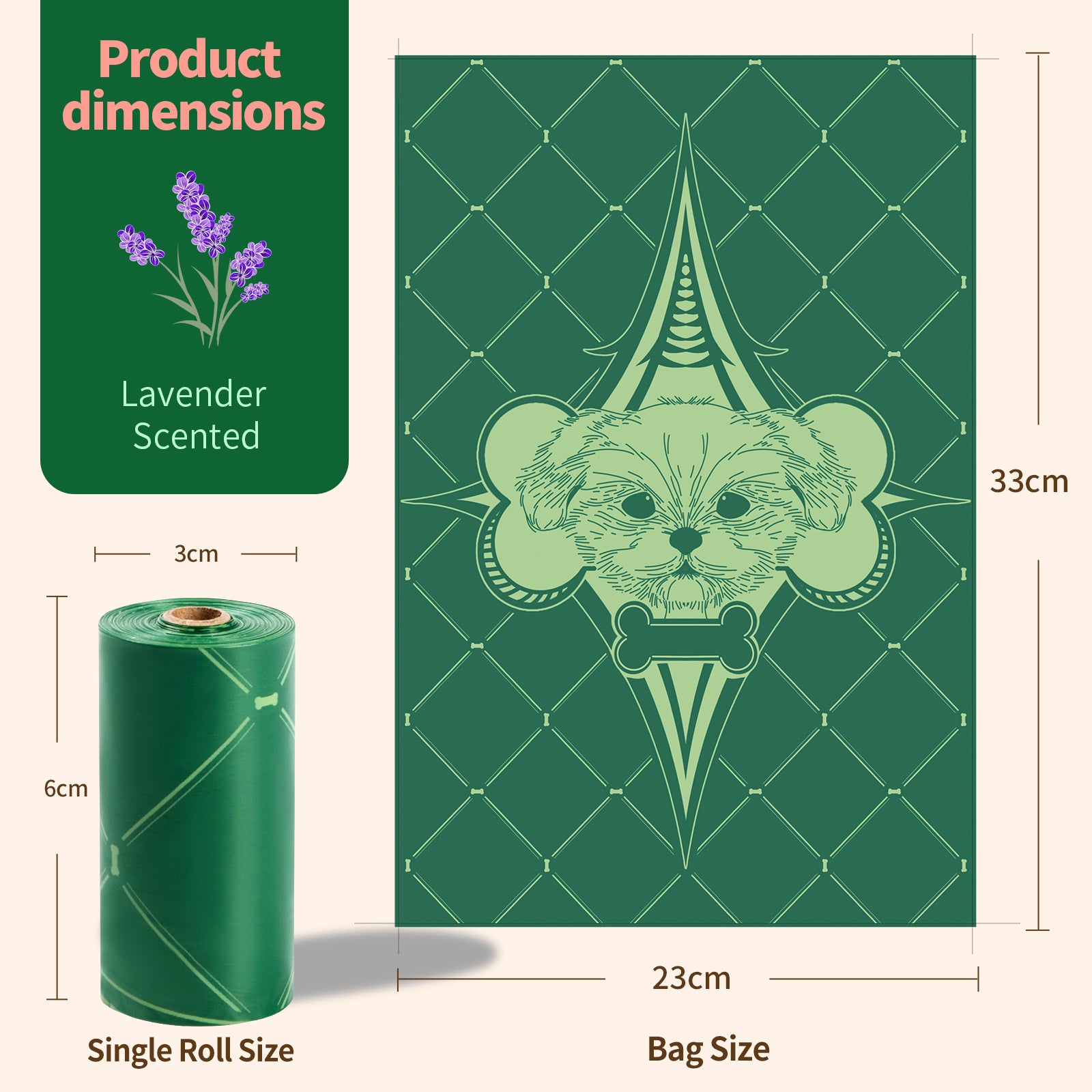 Biodegradable garbage bags