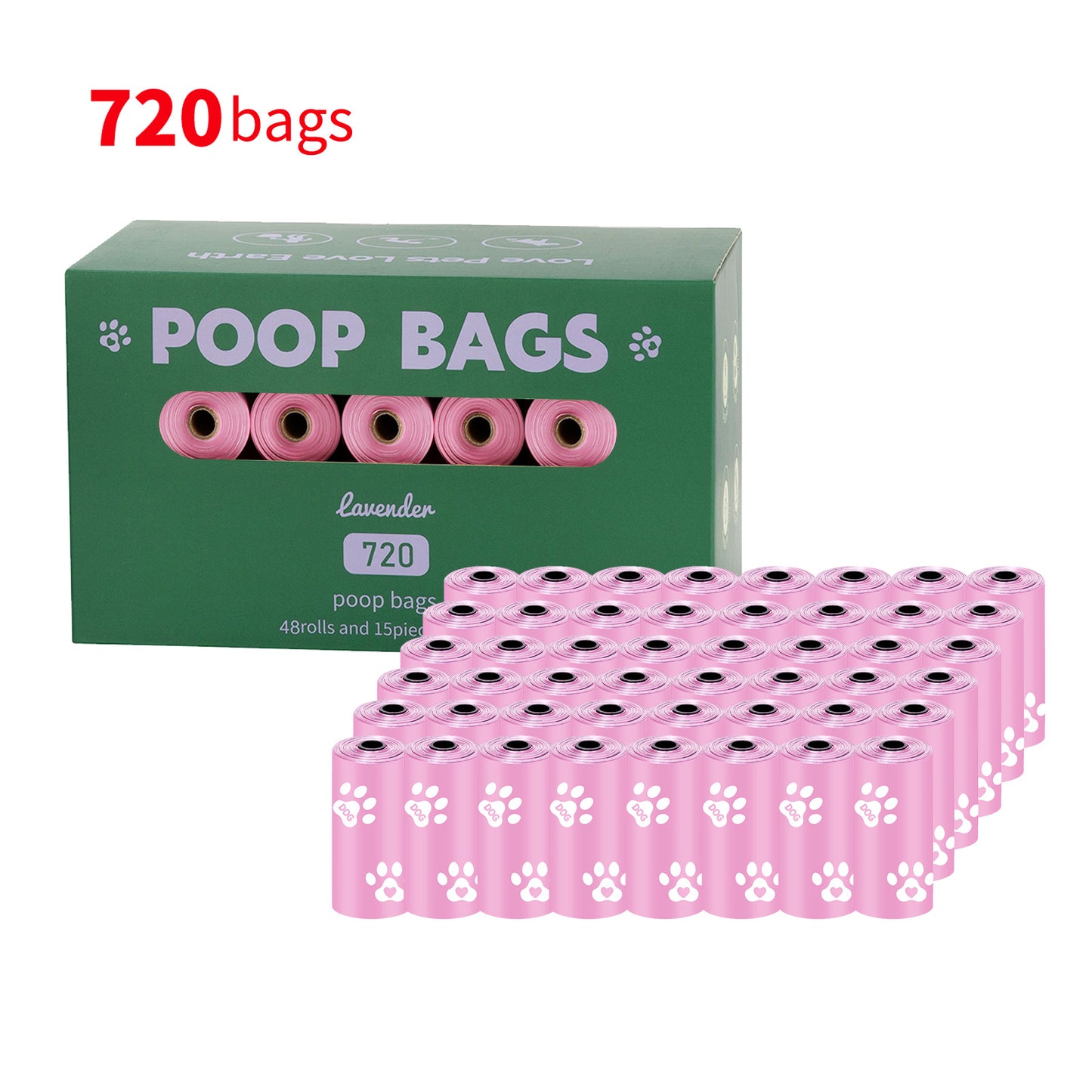 Biodegradable garbage bags