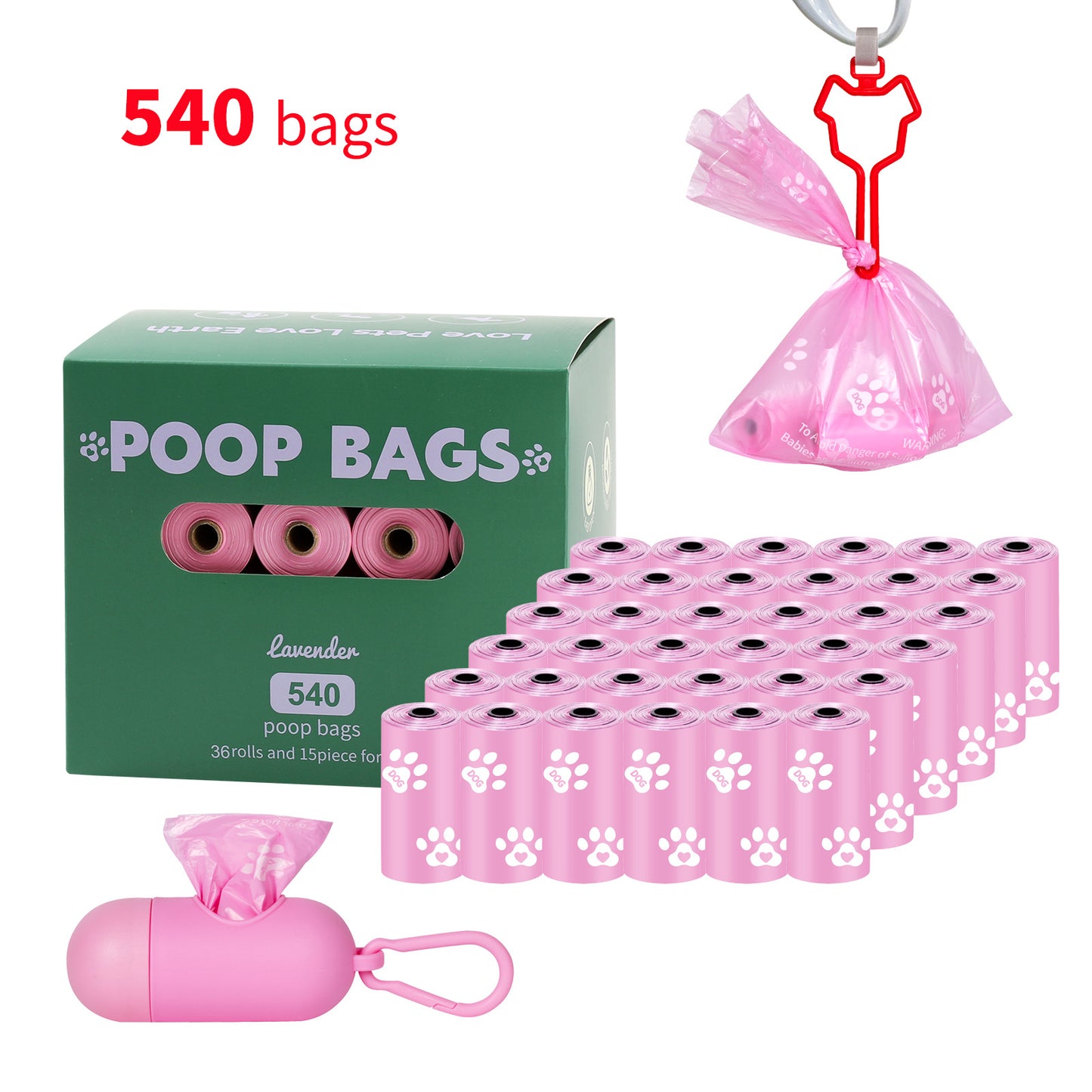 Biodegradable garbage bags