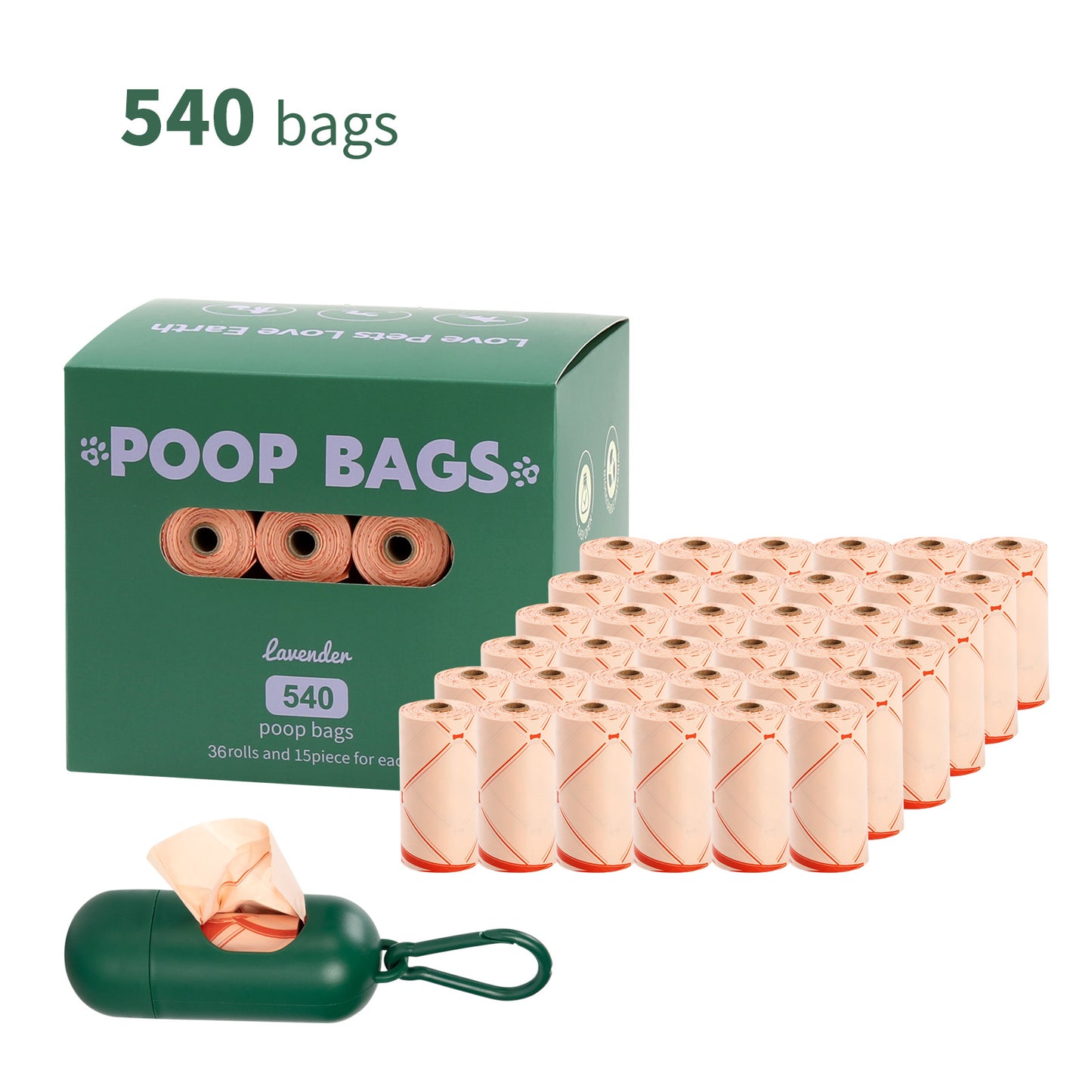 Biodegradable garbage bags