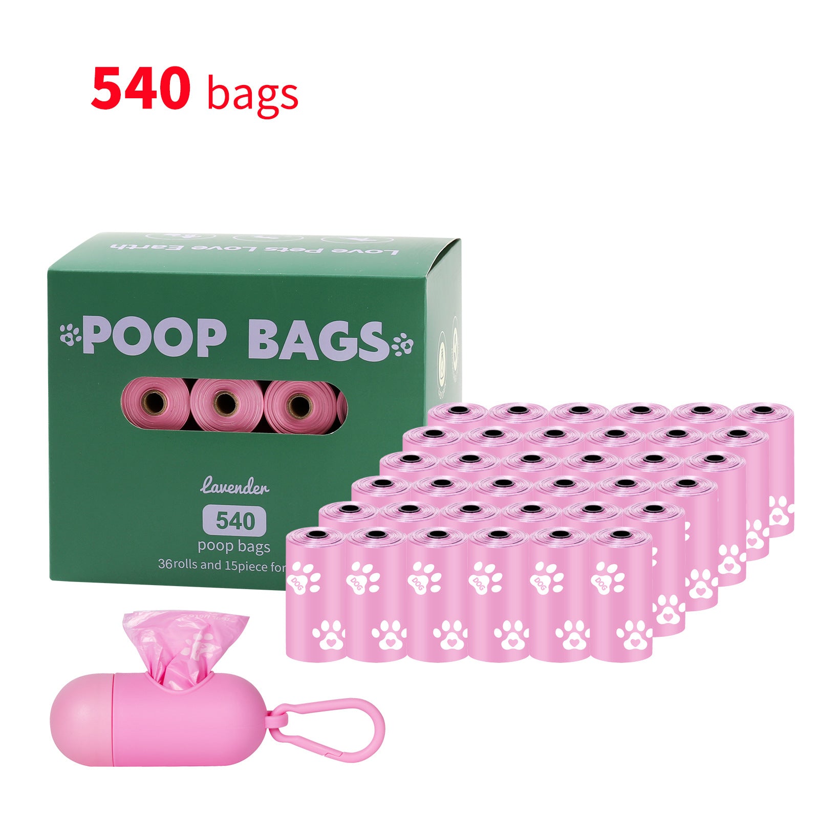 Biodegradable garbage bags