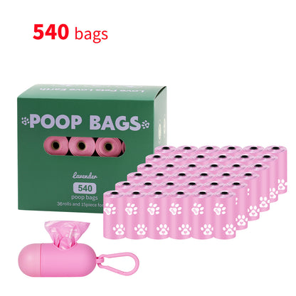 Biodegradable garbage bags
