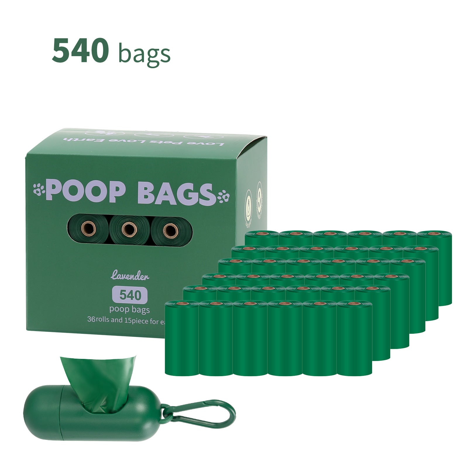 Biodegradable garbage bags