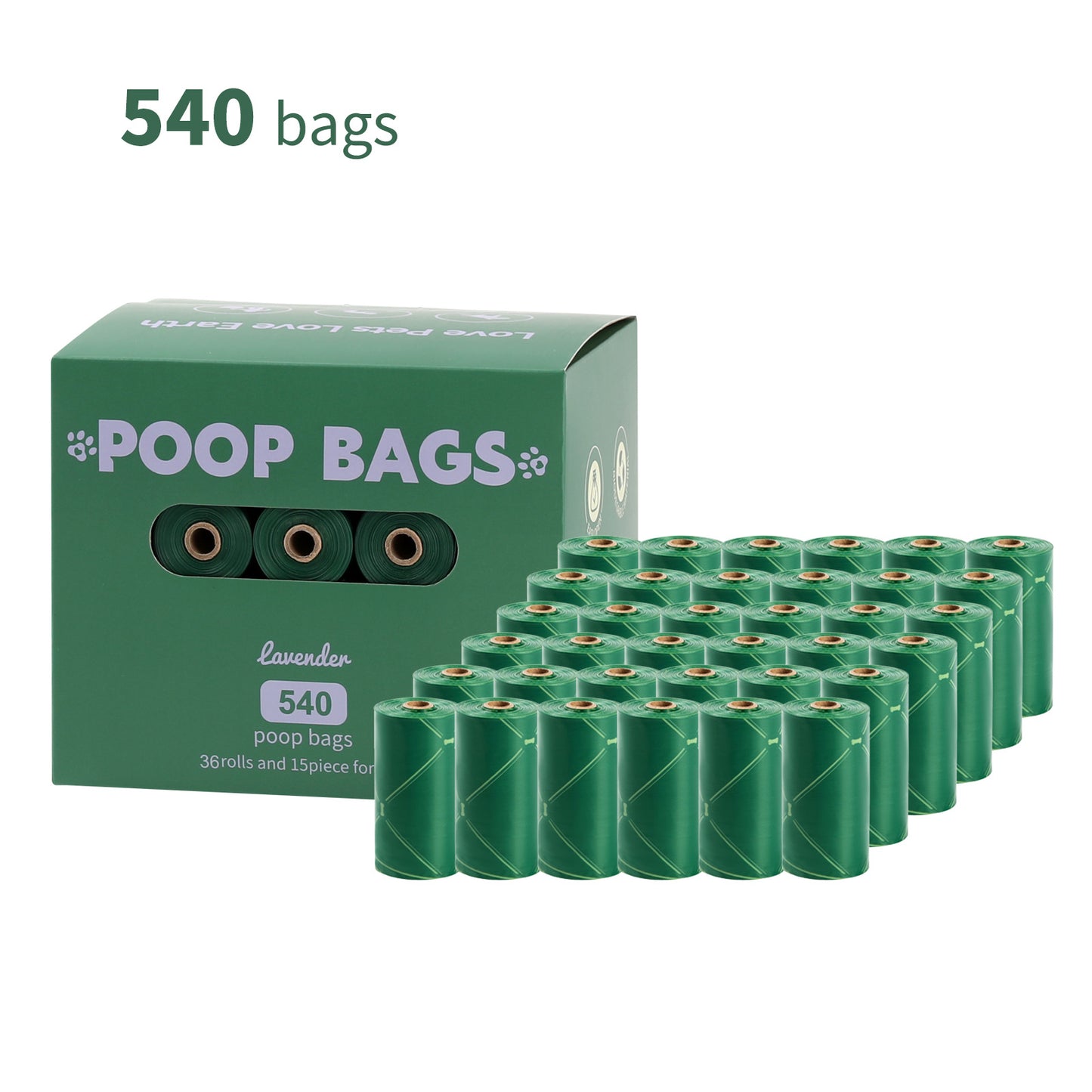 Biodegradable garbage bags