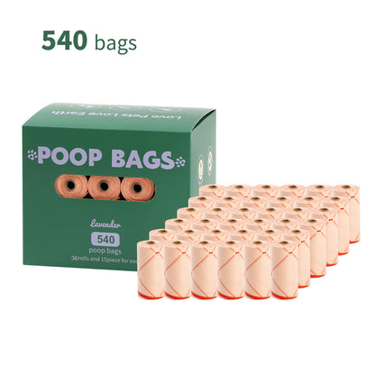Biodegradable garbage bags