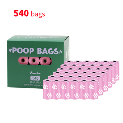 Biodegradable garbage bags