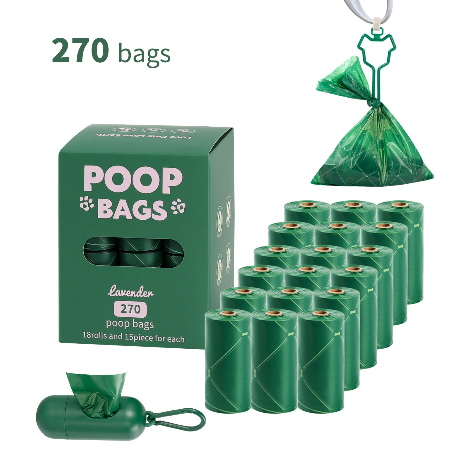 Biodegradable garbage bags
