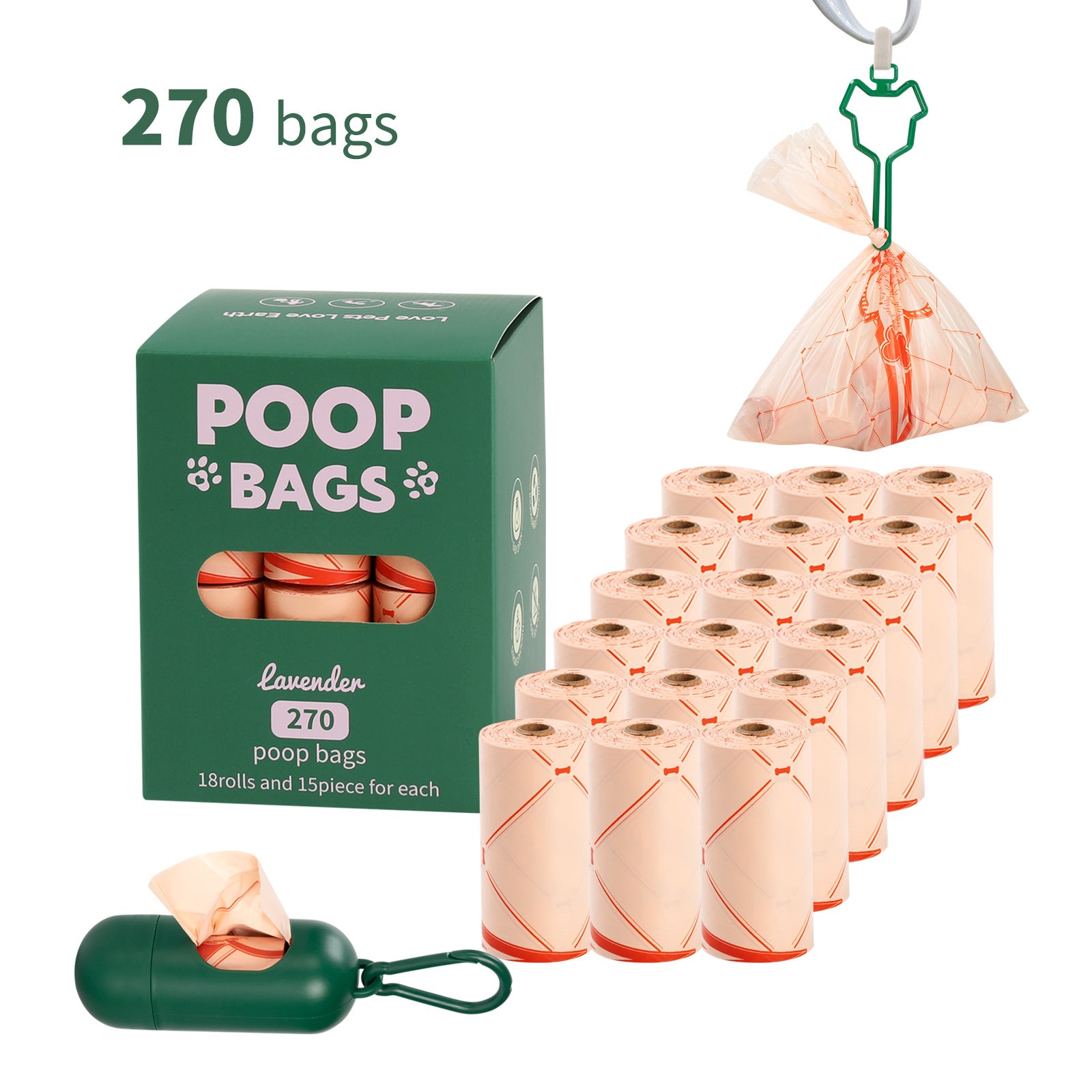 Biodegradable garbage bags