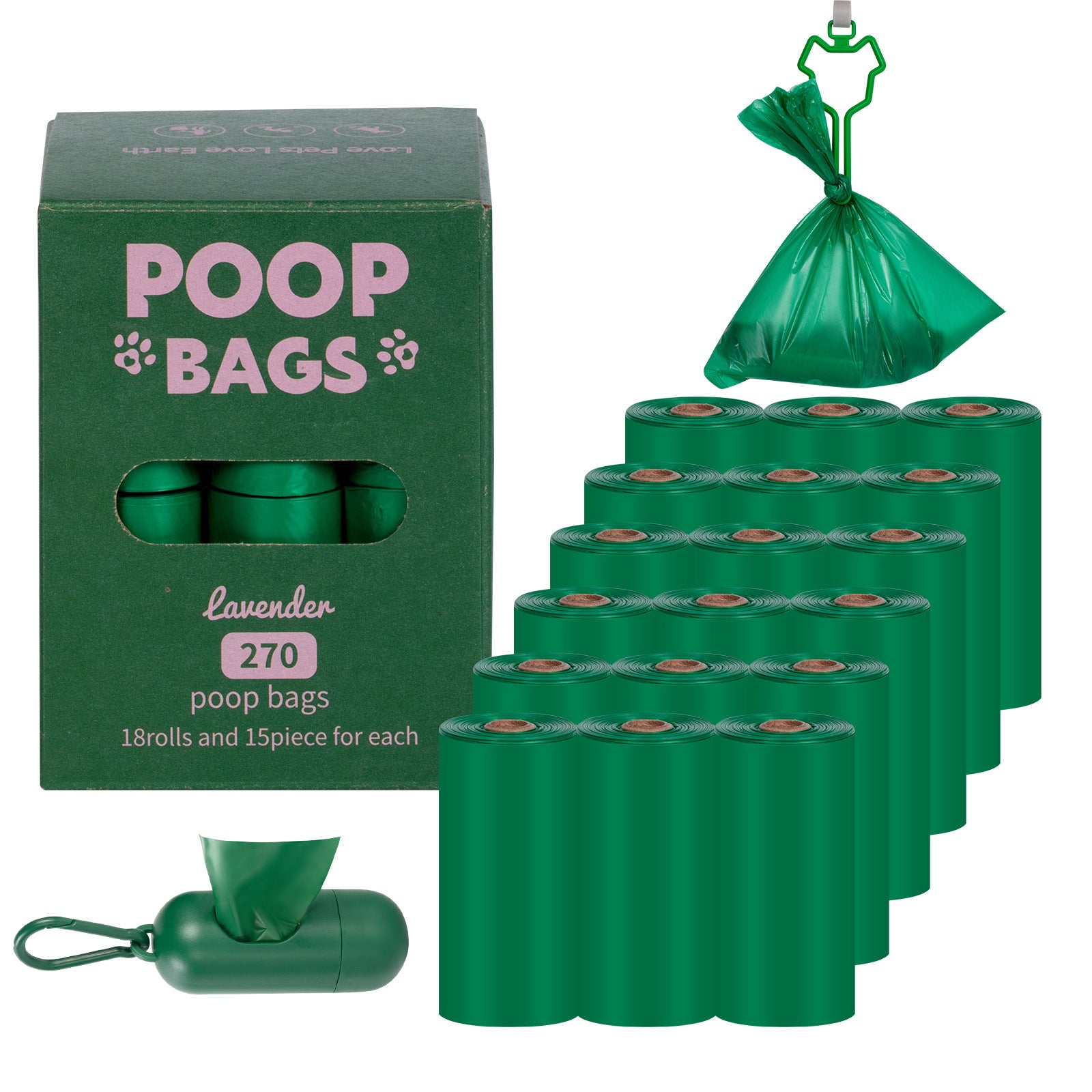 Biodegradable garbage bags