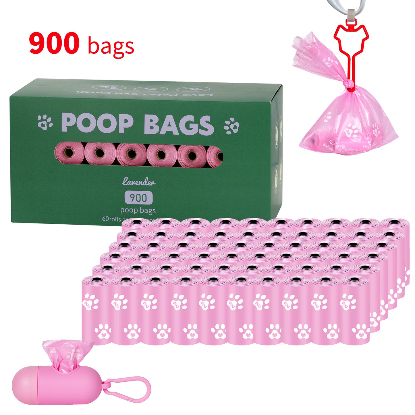 Biodegradable garbage bags