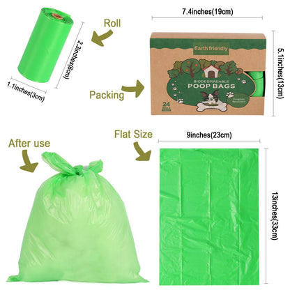Biodegradable pet bags