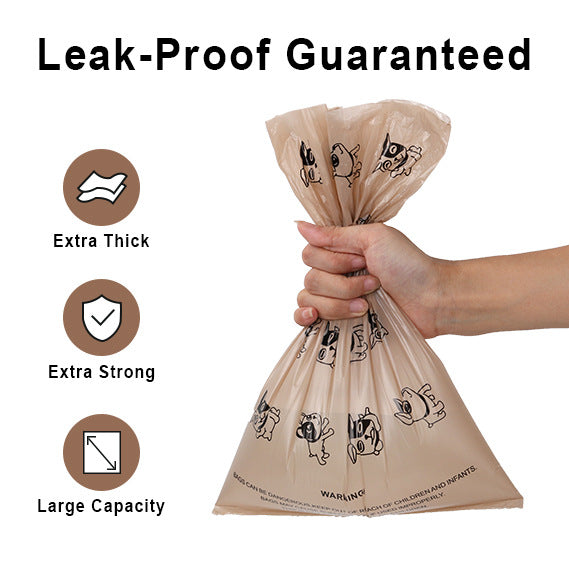 Biodegradable poop collection bag