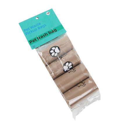 Biodegradable poop collection bag